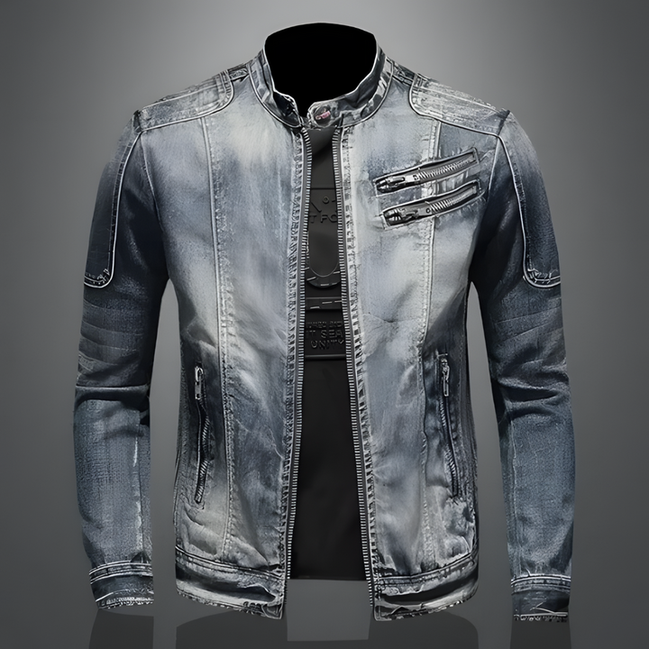Chaqueta Con Cremallera Para Hombre | Mangas Largas