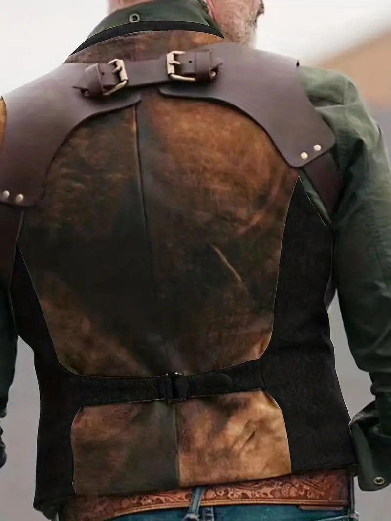 Hombres Vintage Chaleco Sin Mangas | Elegante