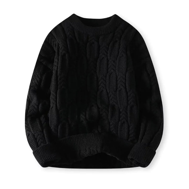 Jersey De Punto Texturizado Para Hombre | Cuello Redondo