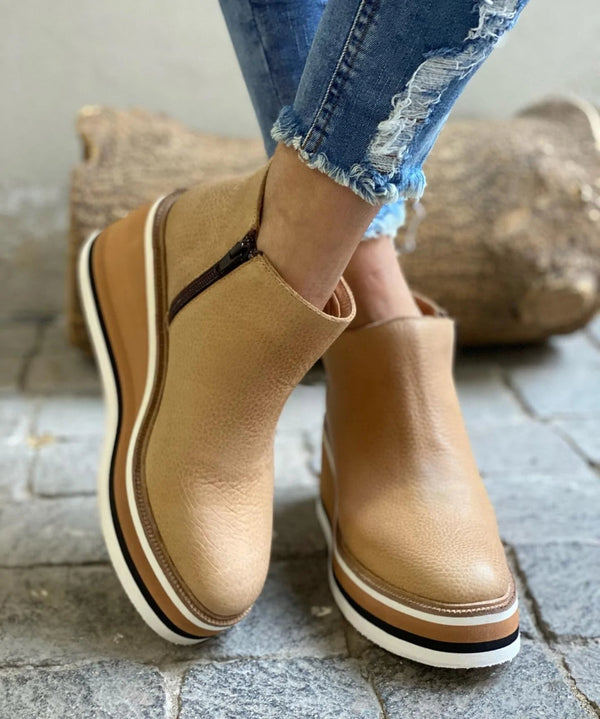 Botines De Cuña Para Mujer | Casual