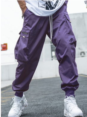 Pantalones Cargo Con Cordón Para Hombre | Joggers