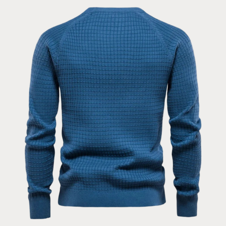 Men's Knit Crew Neck Sweater | Long Sleeves