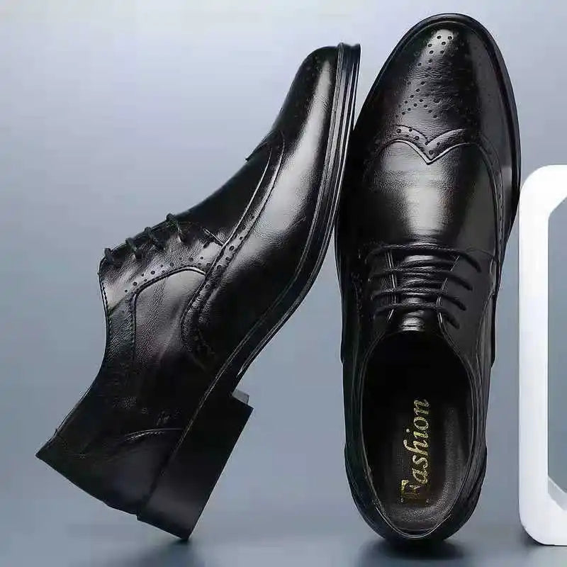 Klasyczne eleganckie buty sznurowane dla mężczyzn | Formalne