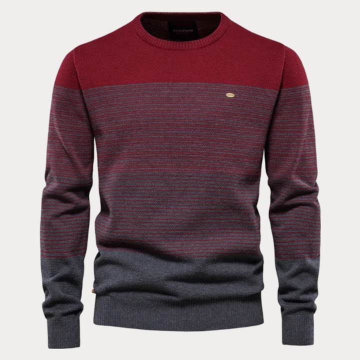 Jersey De Cuello Redondo Para Hombre | Mangas Largas