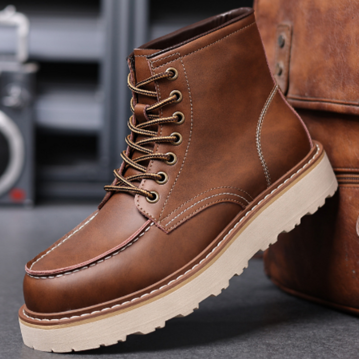 Botas De Trabajo Clásicas Con Cordones Para Hombre | Casuales