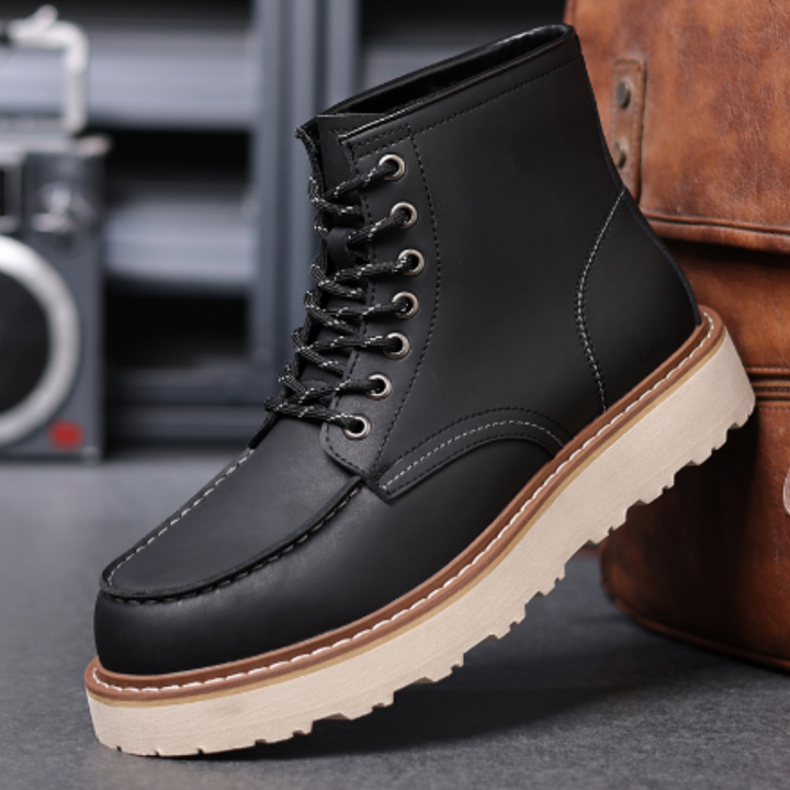 Botas De Trabajo Clásicas Con Cordones Para Hombre | Casuales