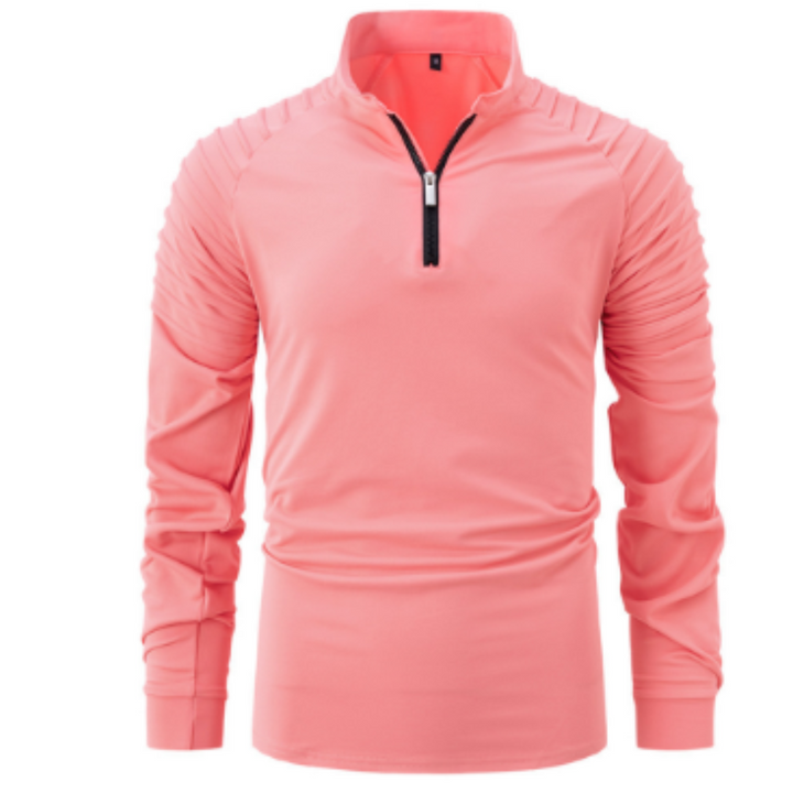 Jersey De Invierno De Manga Larga Para Hombre | Media Cremallera