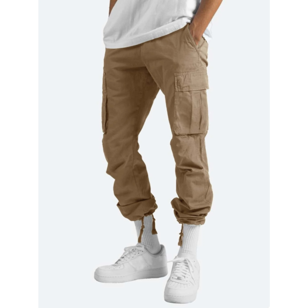 Pantalones Casuales Rectos Para Hombre | Cargo