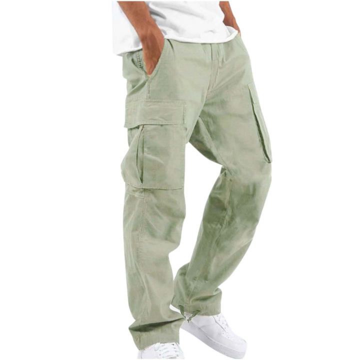 Pantalones Casuales Rectos Para Hombre | Cargo
