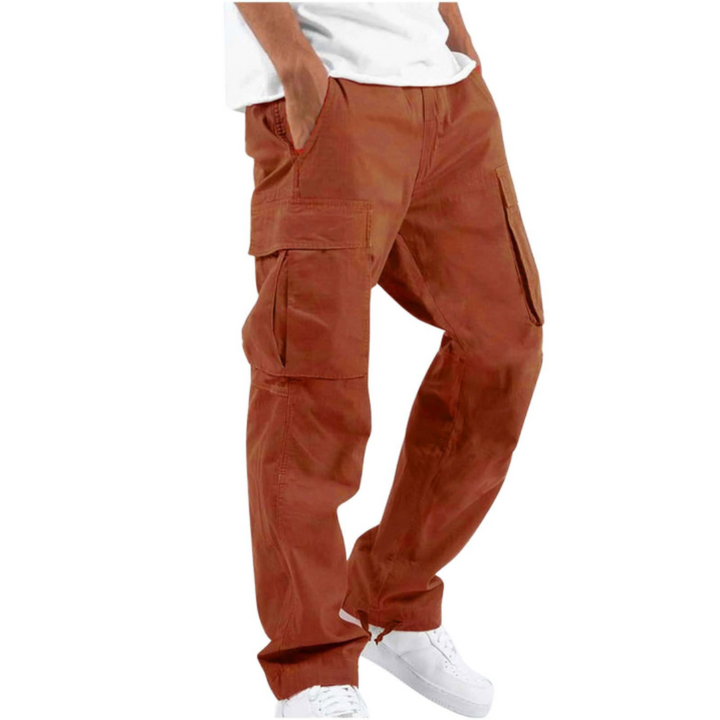 Pantalones Casuales Rectos Para Hombre | Cargo