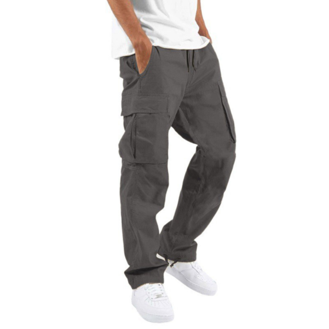 Pantalones Casuales Rectos Para Hombre | Cargo