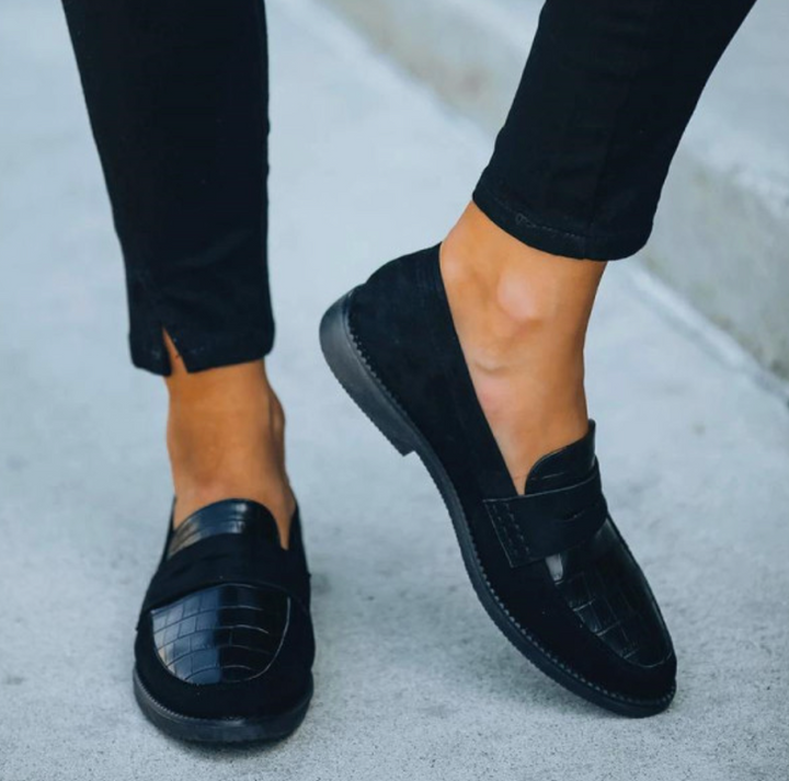 Mocasines Sin Cordones Para Mujer | Negro