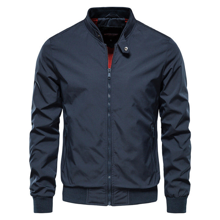 Chaqueta Bombardero Informal Para Hombre | Con Cremallera