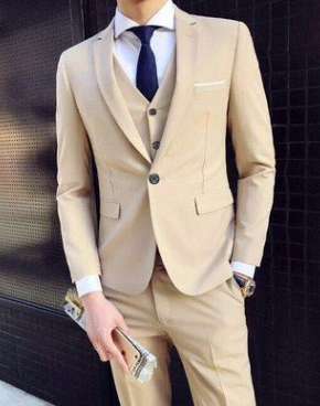Classic Modern Wedding Guest Suit for Men | Slim Fit