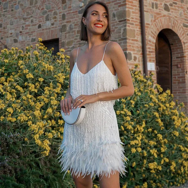 Vestido De Fiesta De Lentejuelas Para Mujer | Mini